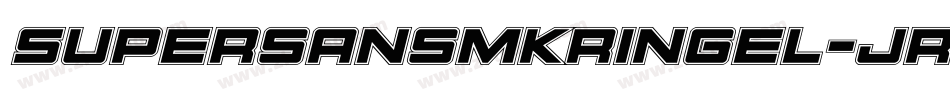 Supersansmkringel-jR2O字体转换 Supersansmkringel-jR2O字体转换