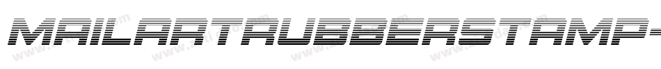 MailartRubberstamp-pwKZ字体转换