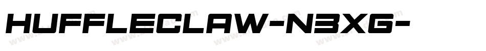 Huffleclaw-n3xg字体转换