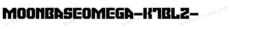 MoonbaseOmega-K7BlZ字体转换