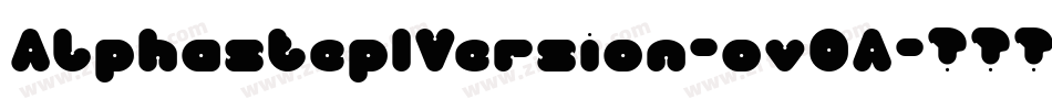 AlphastepIVersion-ov0A字体转换