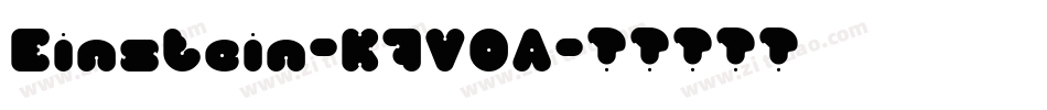 Einstein-K7V0A字体转换