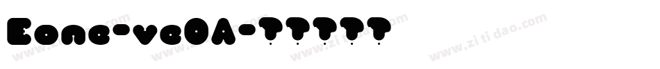 Eone-ve0A字体转换
