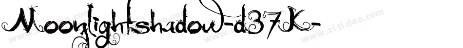 Moonlightshadow-d37K字体转换