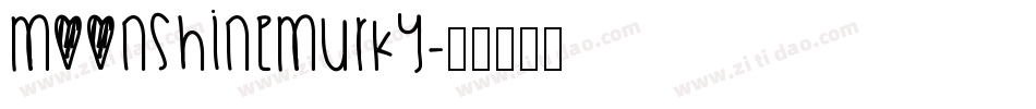 MoonshineMurky字体转换