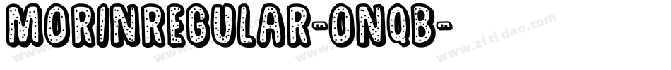 MorinRegular-onqB字体转换
