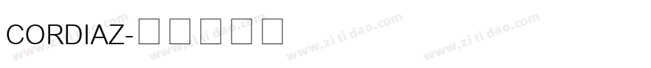 CORDIAZ字体转换