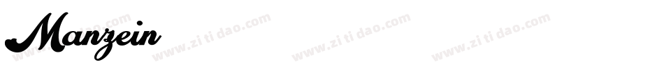 Manzein字体转换