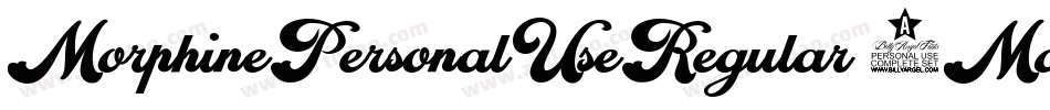 MorphinePersonalUseRegular-8ManZ字体转换 MorphinePersonalUseRegular-8ManZ字体转换