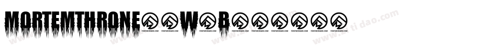 MortemThrone-1w2B字体转换