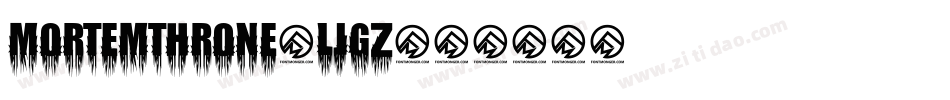 MortemThrone-LjgZ字体转换