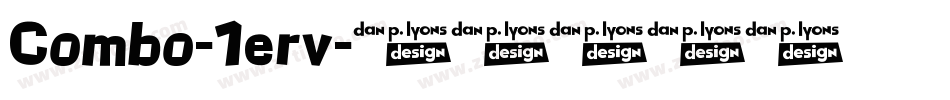 Combo-1erv字体转换