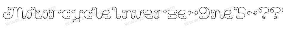 MotorcycleInverse-9ne5字体转换