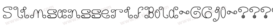 SlimsansserifBold-G6jO字体转换