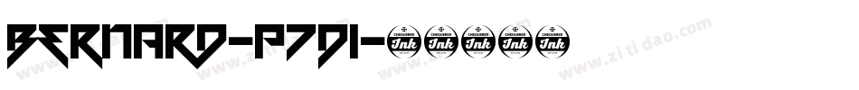 Bernard-p7D1字体转换 Bernard-p7D1字体转换