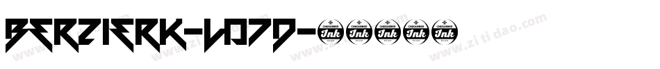 Berzierk-LO7D字体转换