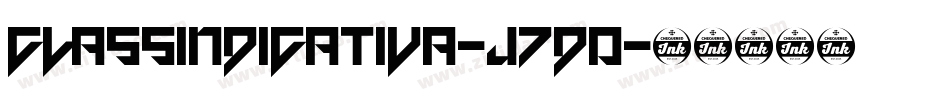 Classindicativa-j7D0字体转换