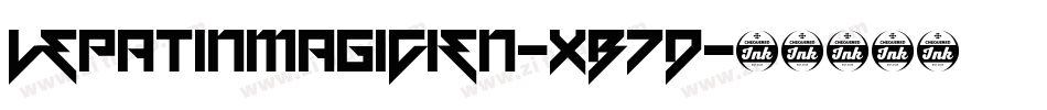 LePatinMagicien-XB7d字体转换