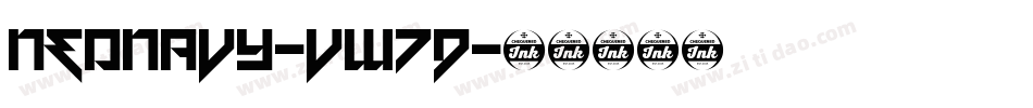 NeoNavy-vw7D字体转换