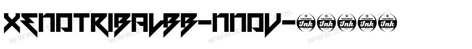 Xenotribalbb-nn0V字体转换 Xenotribalbb-nn0V字体转换