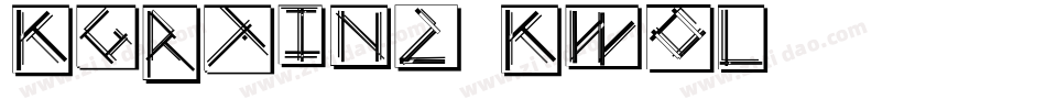 Kgrain2-KW0l字体转换 Kgrain2-KW0l字体转换