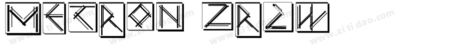 Metron-zr2w字体转换