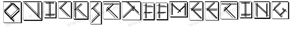 Quickstaffmeeting-9r0L字体转换