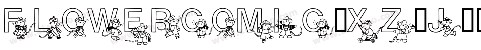 Flowercomic-XZ2j字体转换