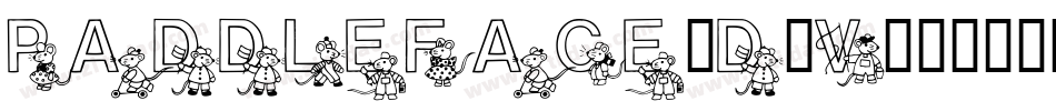 Paddleface-d5V6字体转换