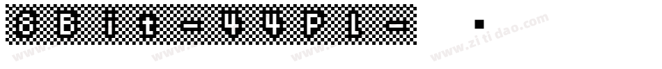 8Bit-44Pl字体转换