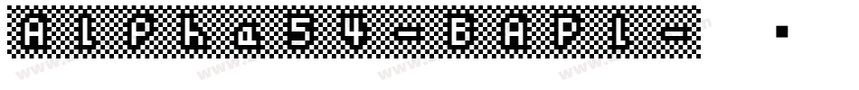 Alpha54-BAPl字体转换