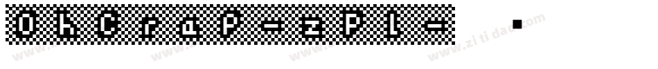 OhCrap-zPl字体转换