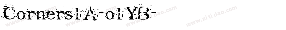 Corners1A-o1YB字体转换