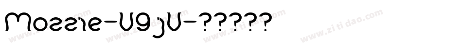 Mozzie-V9jV字体转换