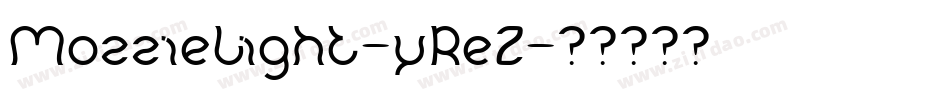 MozzieLight-yReZ字体转换