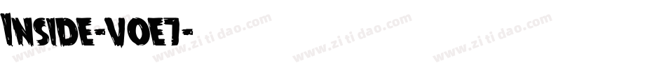 Inside-v0e7字体转换