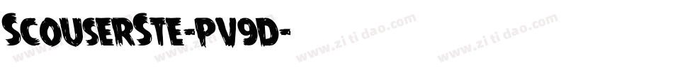 ScouserSte-pv9d字体转换