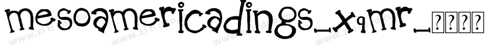 MesoamericaDings-x9mr字体转换