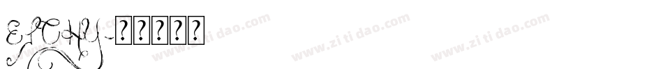 ETCHY字体转换