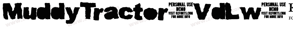 MuddyTractor-VdLw字体转换