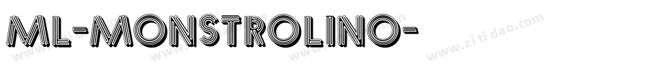 ML-Monstrolino字体转换