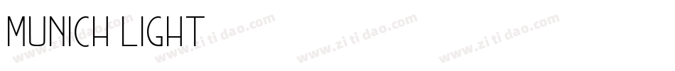 Munich-Light字体转换