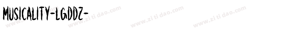 Musicality-lgdDZ字体转换