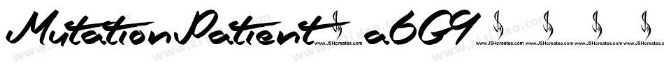 MutationPatient-a6G9字体转换