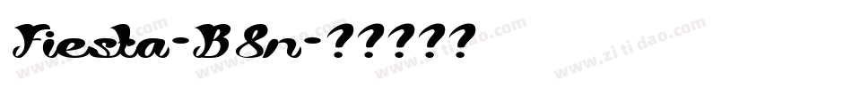 Fiesta-B8n字体转换