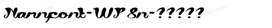 Narnfont-WP8n字体转换