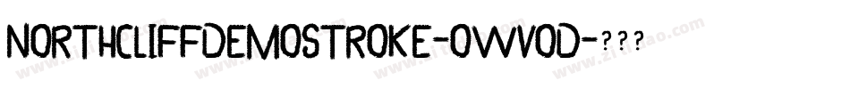 NorthcliffDemoStroke-owvOd字体转换