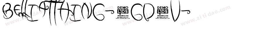 Belliatthing-1GD4v字体转换 Belliatthing-1GD4v字体转换