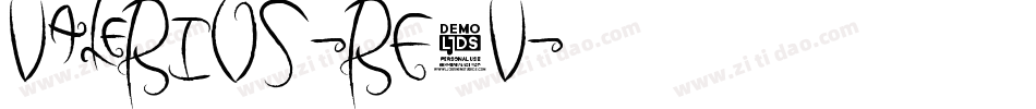 Valerius-RE4v字体转换 Valerius-RE4v字体转换