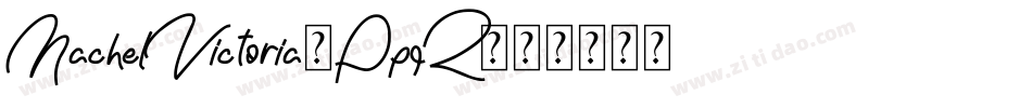 NachelVictoria-PpqZ字体转换